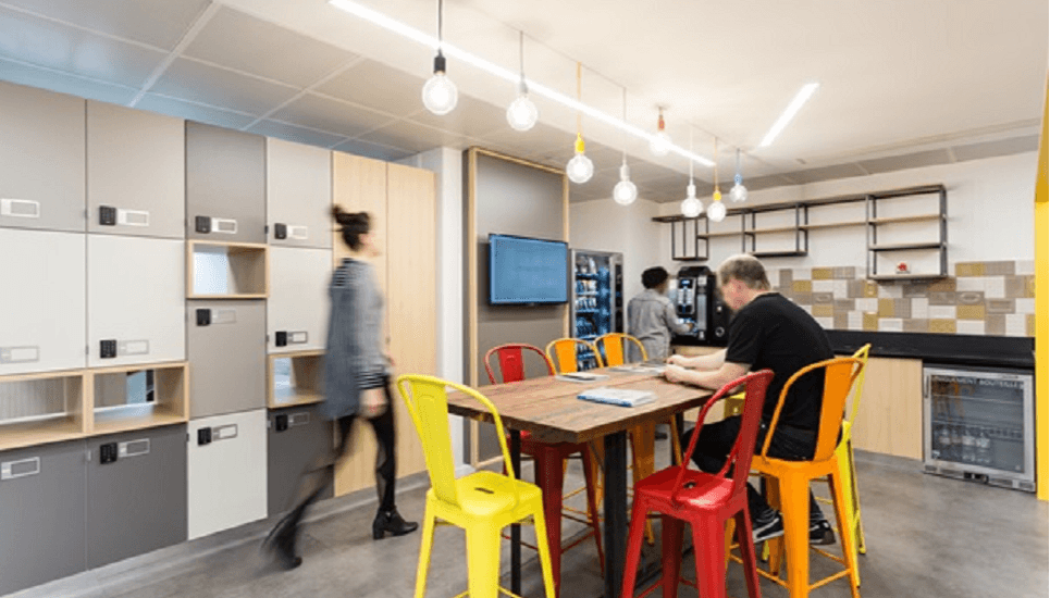 Espace de travail Neuflize OBC Paris