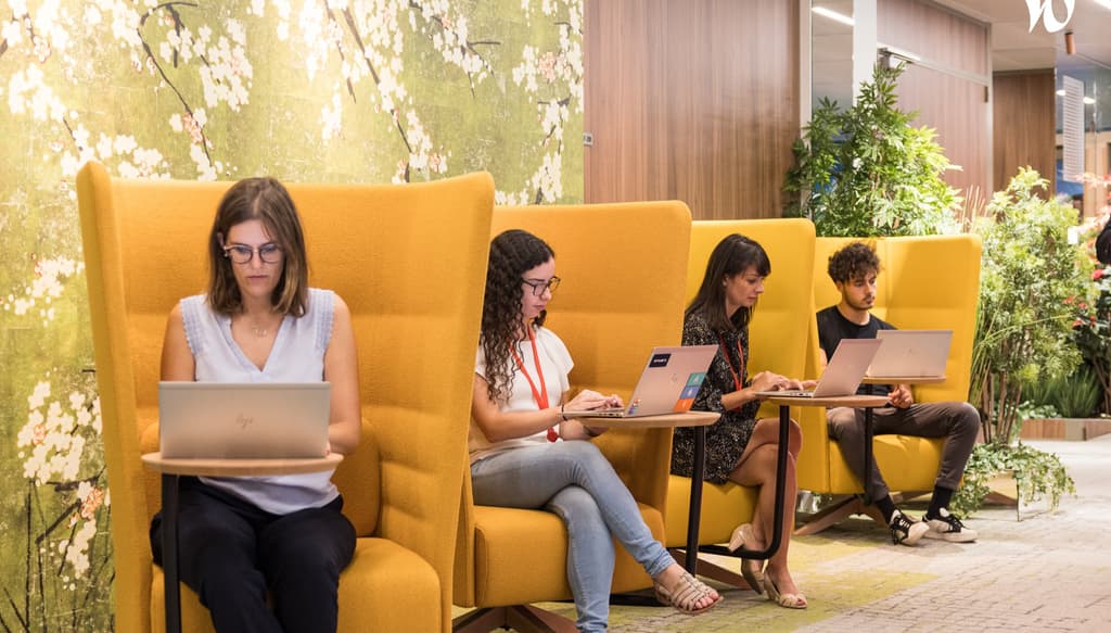 S'isoler c'est possible sur Latitude dans des espaces ouverts comme celui-ci, des salons et même des nap rooms (14 espaces de repos)