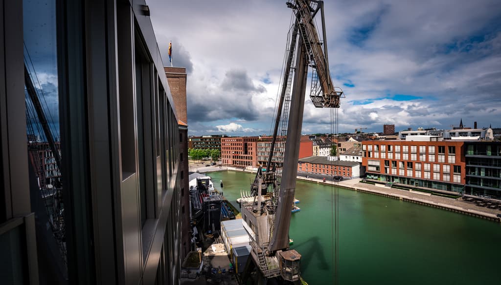 Willkommen an unserem Hauptstandort in Münster am Hafen.