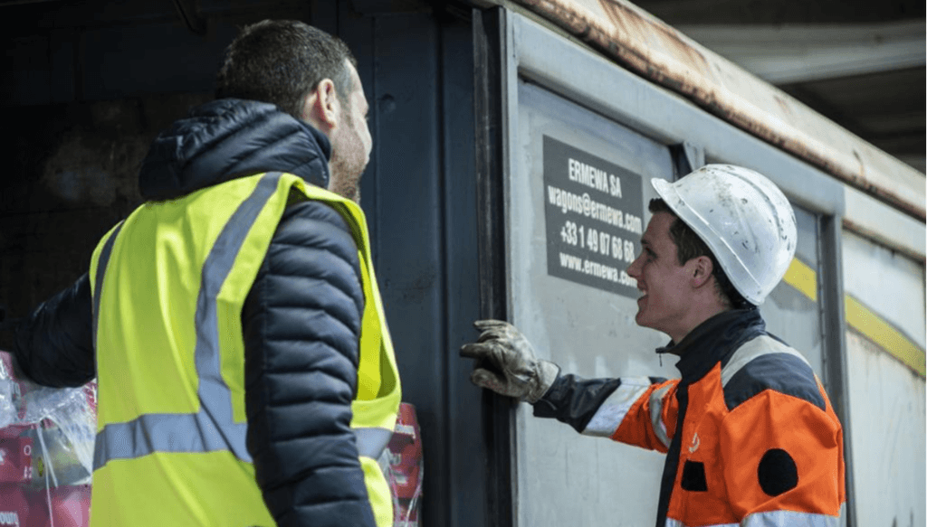 Envoi des marchandises par train