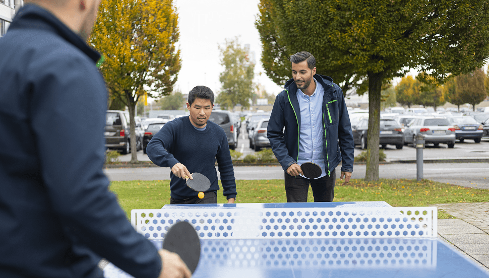 Spaß bei der Arbeit darf nicht fehlen!
