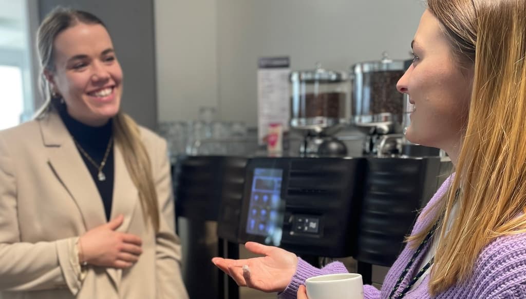 Batterien aufladen in der Kaffeeküche!