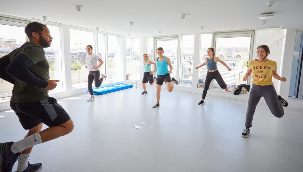 Cours de sport entre midi et deux