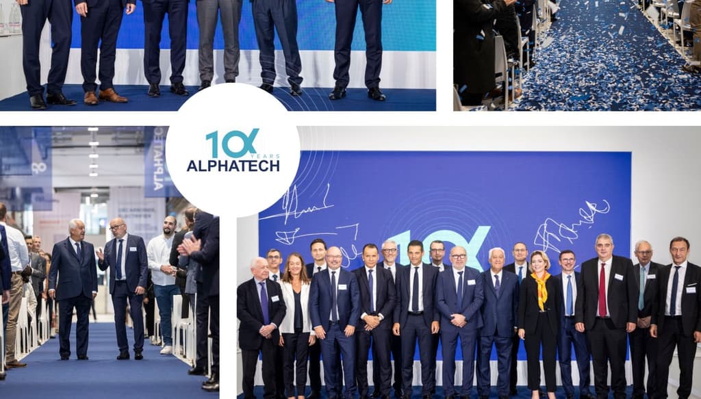 Our R&D center α-Alphatech’s 10-year anniversary 🎉