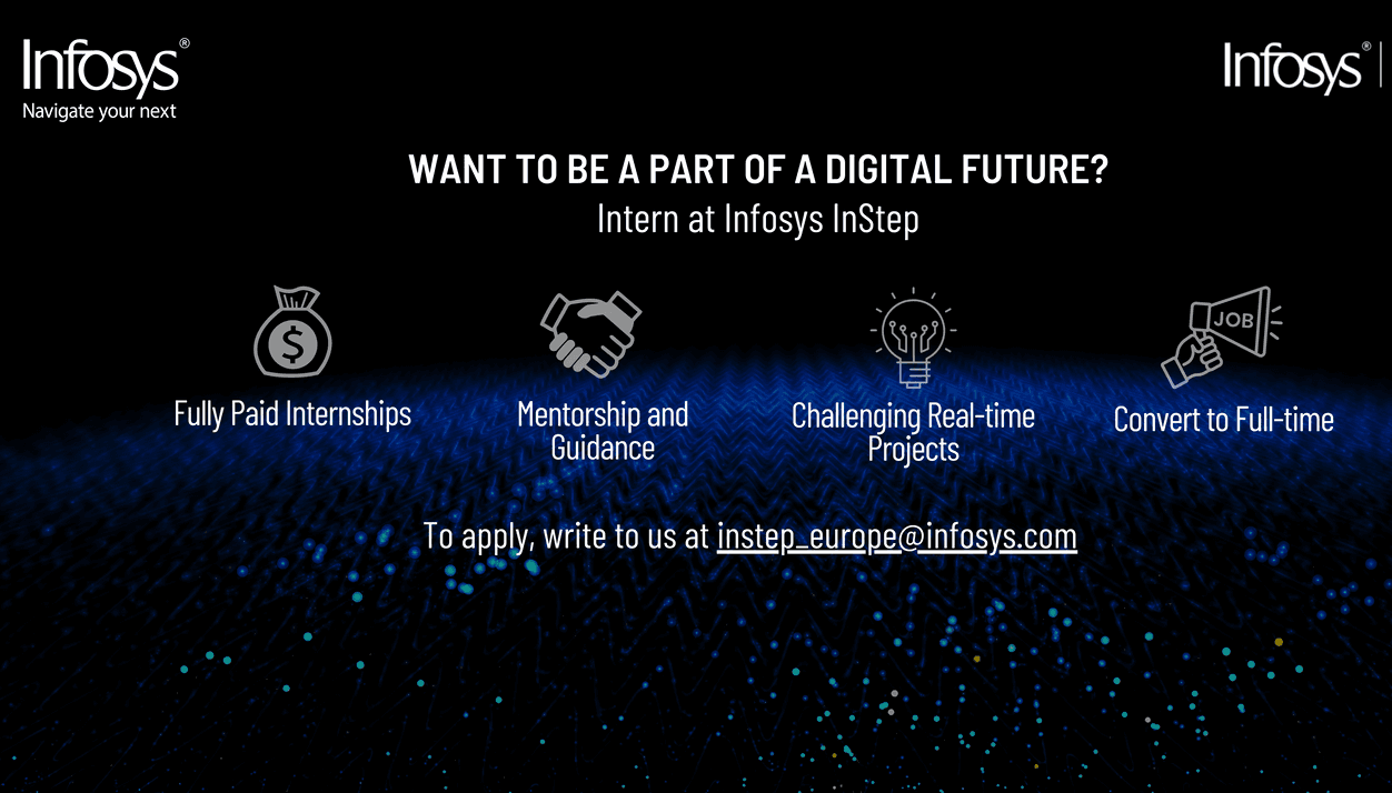 Great opportunity to gain work experience within Infosys1