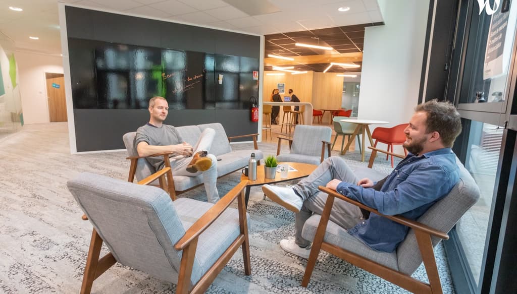 Un exemple des espaces détente disponibles