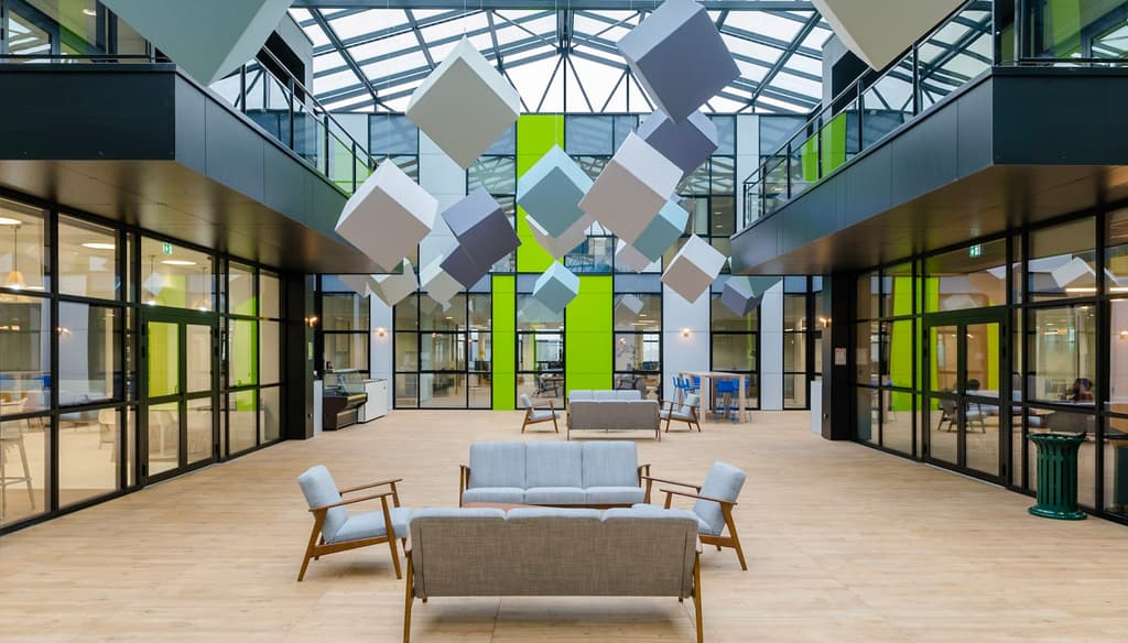 Nouveaux locaux brestois : tout a été pensé pour favoriser l'épanouissement personnel de nos collaborateurs.
