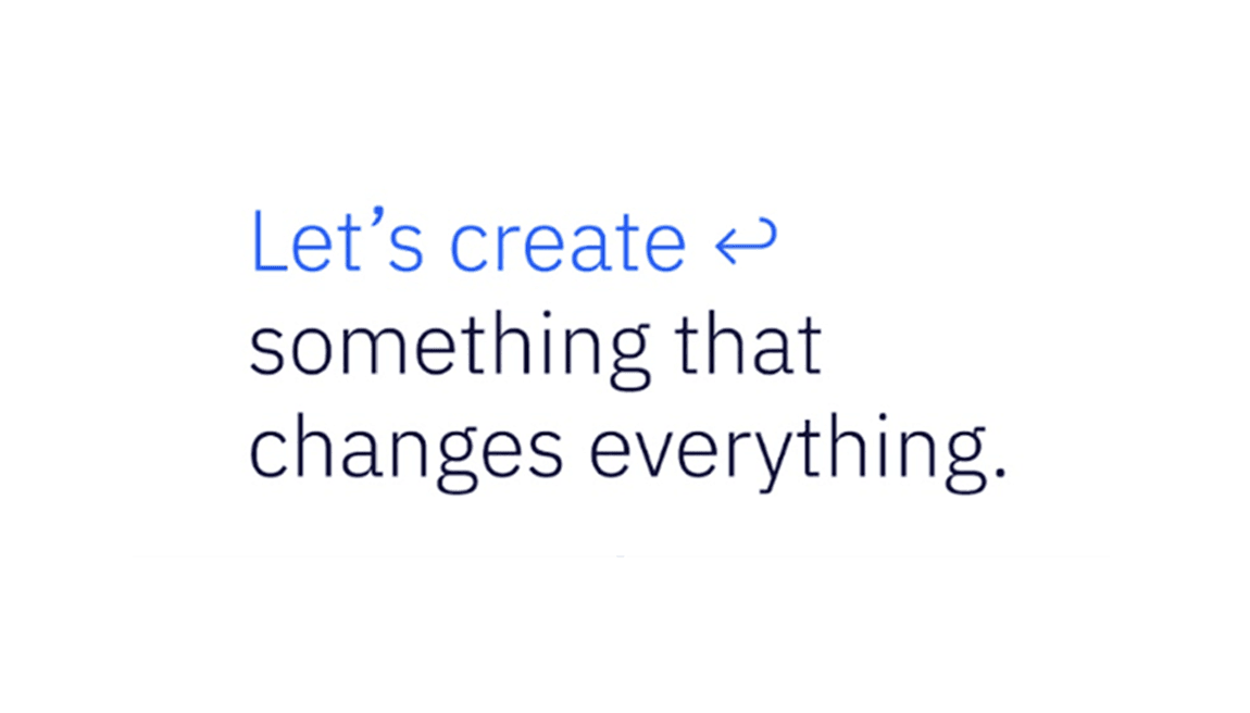 Let's create