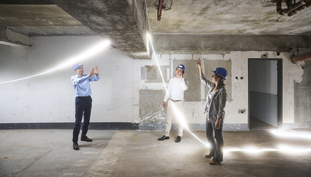 Nos équipes sur le chantier de notre immeuble à Rueil-Malmaison