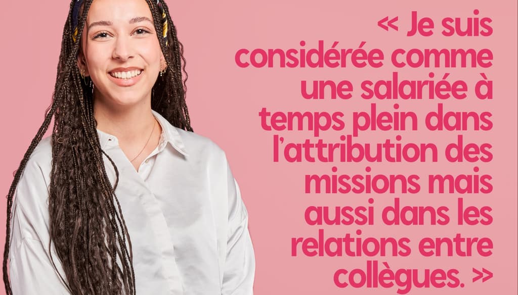 Justine, apprentie Chargée de commercialisation