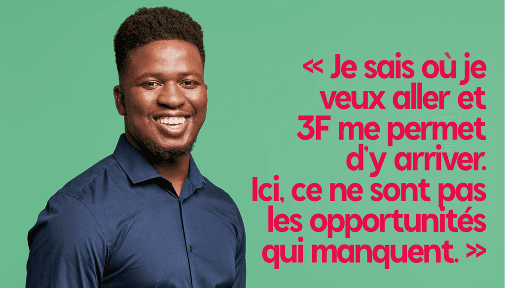 Amédi, apprenti Chargé de recouvrement locatif