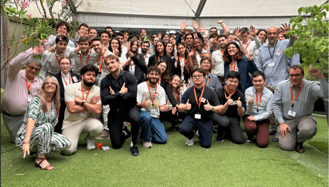 Notre promo parisienne 2025 lors de la Journée des Stagiaires !