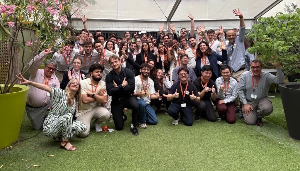 Notre promo parisienne 2025 lors de la Journée des Stagiaires !