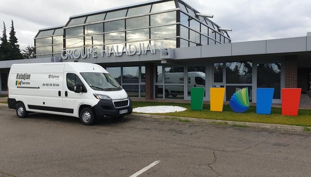 Groupe Haladjian - camion intervention HF service