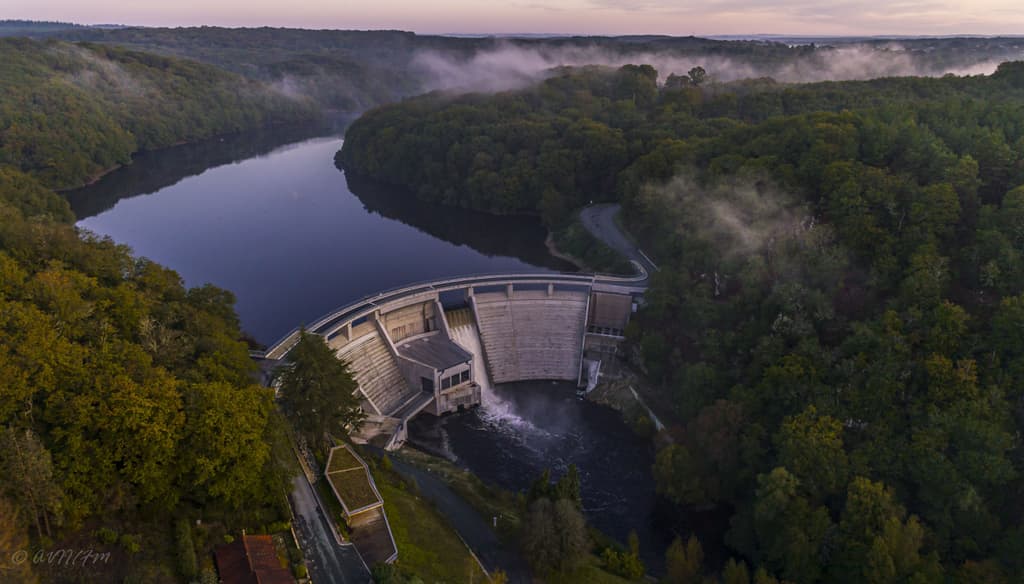 Barrage de Mervent - Aube