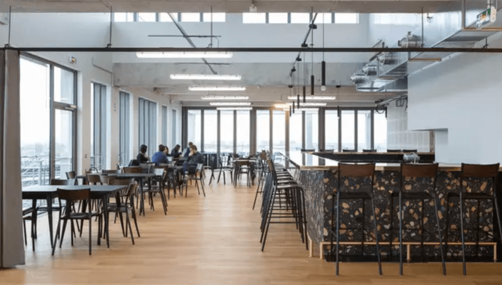 Le Kartz, la cafeteria de l'agence pour déjeuner sur le pouce
