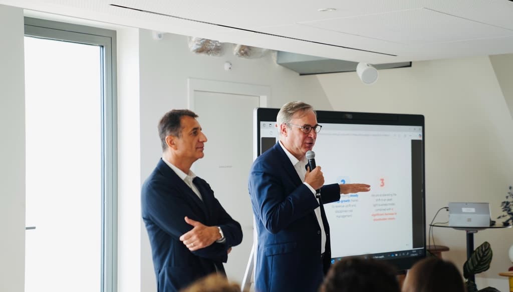 Christophe Bavière Co-Chief Executive Officer and William Kadouch-Chassaing Co-Chief Executive Officer- Eurazeo