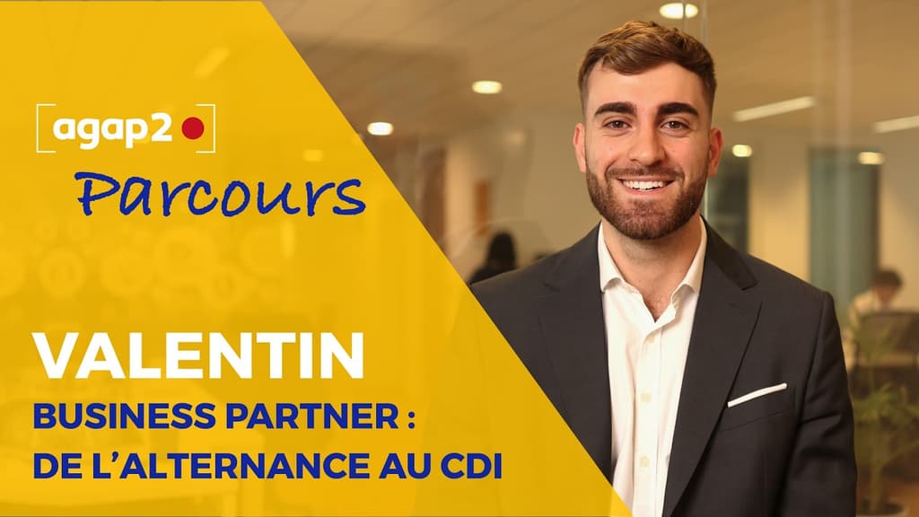 Parcours - Valentin - Business Partner : de l'alternance au CDI d'ingénieur d'affaires !