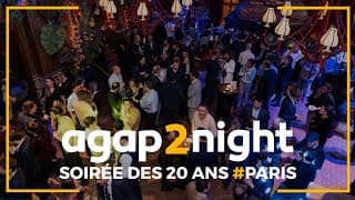 Soirée des 20 ans agap2 Paris