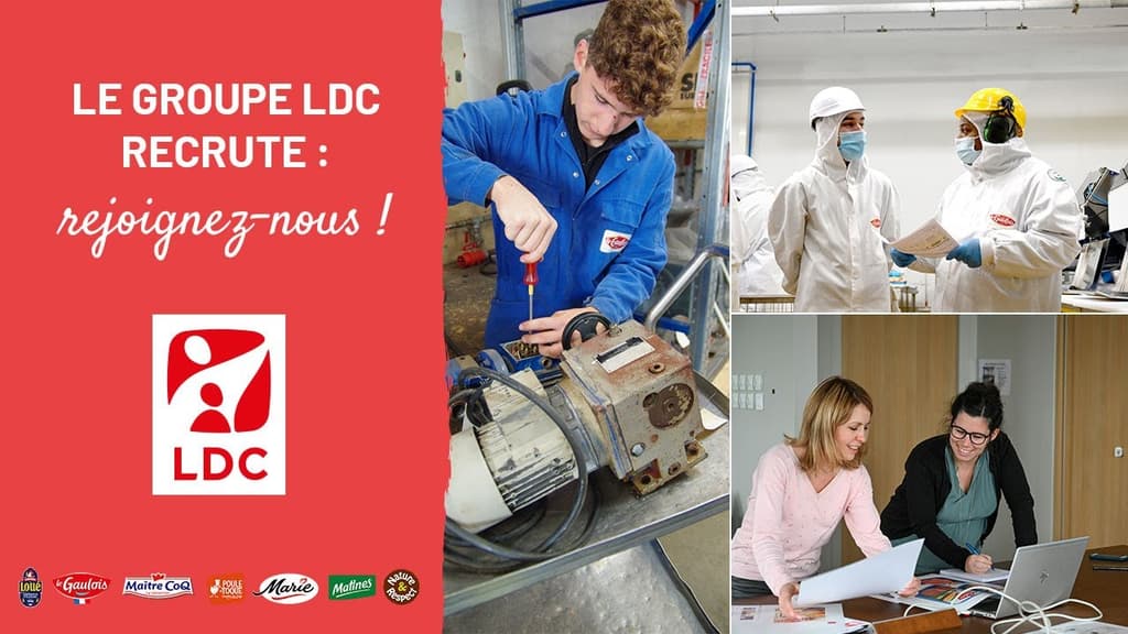 Venez vous former, grandir et évoluer au sein du Groupe LDC !