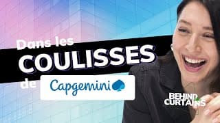Découvrez les coulisses de @CapgeminiGlobal - BEHIND THE CURTAINS
