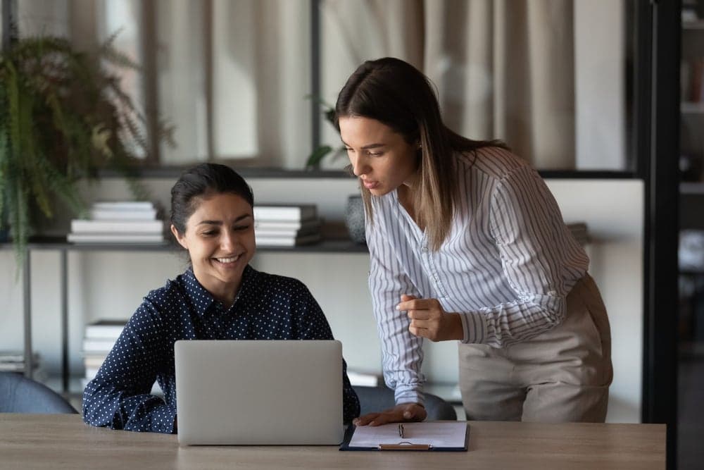 Maître d'apprentissage et apprenti