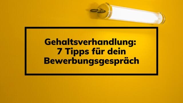 Fluorescent light on a yellow background
