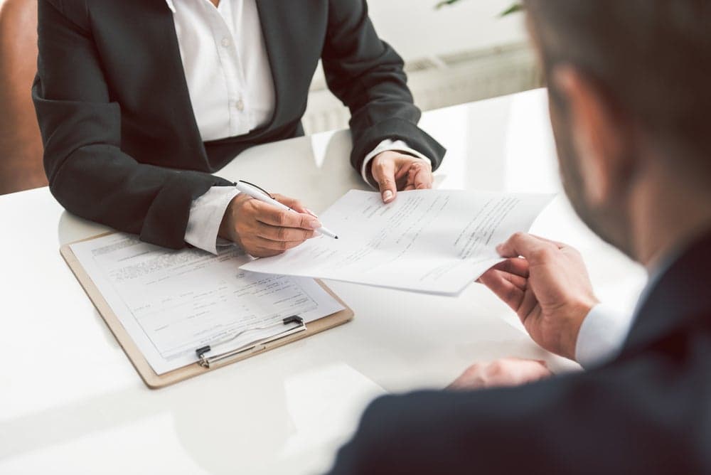 Signature d'un contrat de professionnalisation