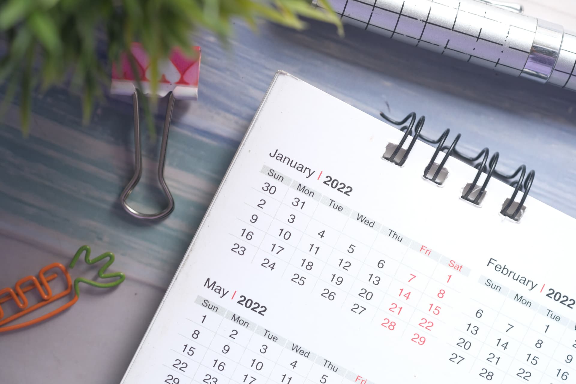 Kalender 2022